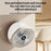 S1 Foldable Desk Fan 3-Speed USB-C Rechargeable Wall Mount Fan with 90 Degree Adjustable Angle - White - 4