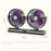 FS-39 Dual Head Oscillating Fan with Light USB Rechargeable 360 Degree Air Circulator for Desk Wall Mount - Gray - 7