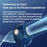F10 Mini Portable Handheld Desktop Neck Hanging Rotatable Fan Cooler Rechargeable Summer Cooling Fan - White - 4