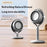 Y-3 Floor Standing Bladeless Fan 1800mAh USB-C Rechargeable 3-Speed Air Circulation Fan - Beige - 2