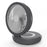 EDON E808 Portable Desktop Wall Mount ABS Fan Cooler Foldable Rechargeable Summer Cooling Fan - Grey - 1