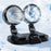 9626 360 Degree Rotation Double Head Car Cooling Fan Rechargeable Two Speeds Desk Fan - Black - 2