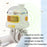 Stroller Cooling Fan Flexible Tripod Clip-on Silent Fan Handheld Personal Fan for Dormitory (No Shaking) - White - 2