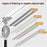 Built-in 2000mAh Battery Table LED Light Rechargeable Clock Function Pen Holder Reading Lamp Fan (with USB Cable) - 6