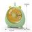 Cute Deer Ear Design Cooling Fan USB Power Home Office Portable Fan with 3 Wine Speed Adjustments, Size L - Green - 7