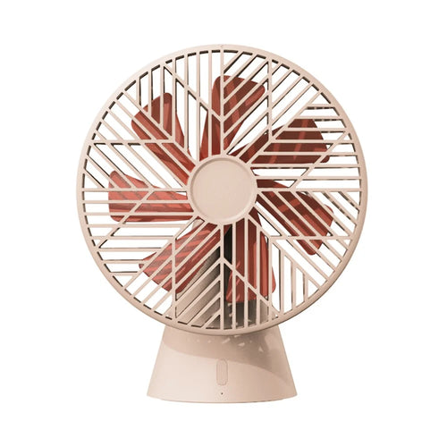 SOTHING Forest Desktop Fan USB Rechargeable Mute Cooling Fan with 3 Wind Speeds - White - 1