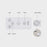 SOTHING Muguet Multifunction Desktop Fan USB Powered Night Light Ceiling Fan with Remote Control, EU Plug - Apricot - 7