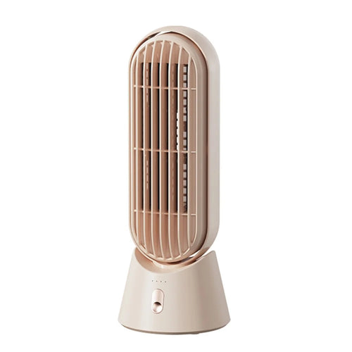 SOTHING Desktop Tower Fan USB Rechargeable 3 Wind Speeds Summer Standing Desk Fan - 1