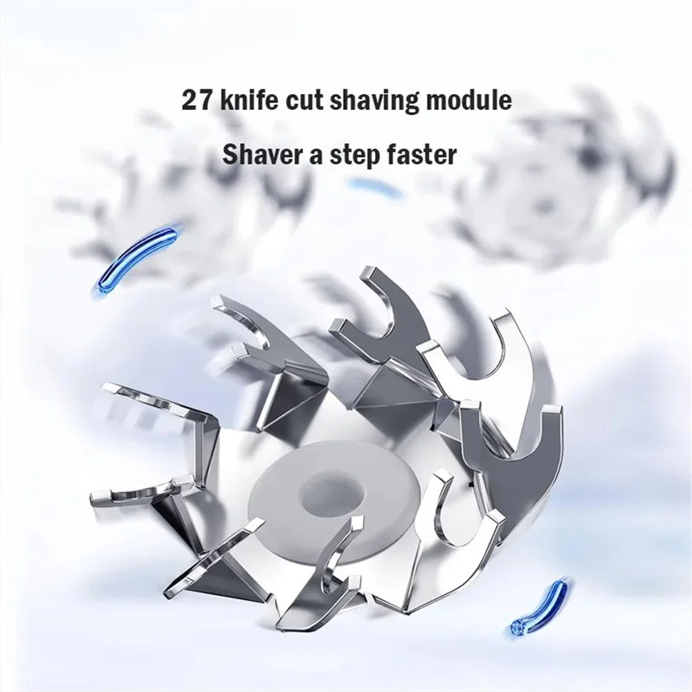 XIAOMI YOUPIN ENCHEN D6 Shaver Rechargeable Razors Cordless Men Floating Head Electric Shaver (Chinese Version) - 4