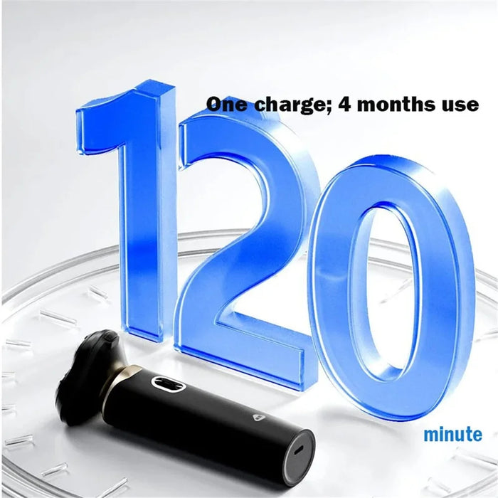 XIAOMI YOUPIN ENCHEN D6 Shaver Rechargeable Razors Cordless Men Floating Head Electric Shaver (Chinese Version) - 5