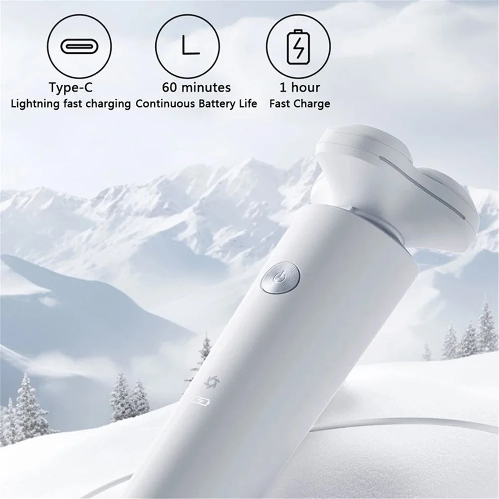 XIAOMI YOUPIN ENCHEN Electric Shaver Rechargeable Cordless Magnetic Head Travel Razor for Men - 2