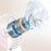 W10 USB Rechargeable 4 Gears Silent Portable Handheld Fan with Digital Display - White - 2