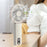 W10 USB Rechargeable 4 Gears Silent Portable Handheld Fan with Digital Display - White - 7