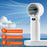 K38 Portable Mini Summer Cooler Desktop Fan Handheld Fan for Office Home - White - 2