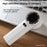 K38 Portable Mini Summer Cooler Desktop Fan Handheld Fan for Office Home - White - 3