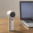 K38 Portable Mini Summer Cooler Desktop Fan Handheld Fan for Office Home - White - 7