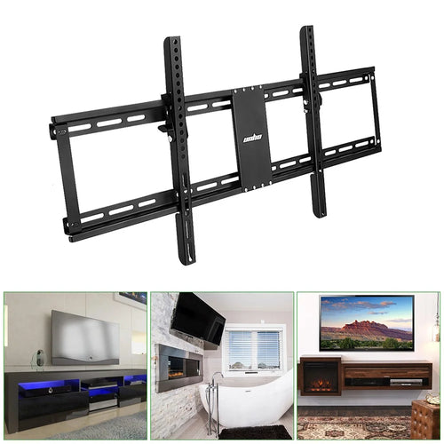 UNHO Cold Rolled Steel 32-85 Inch TV Wall Mount Bracket for LED LCD OLED TVs - 1