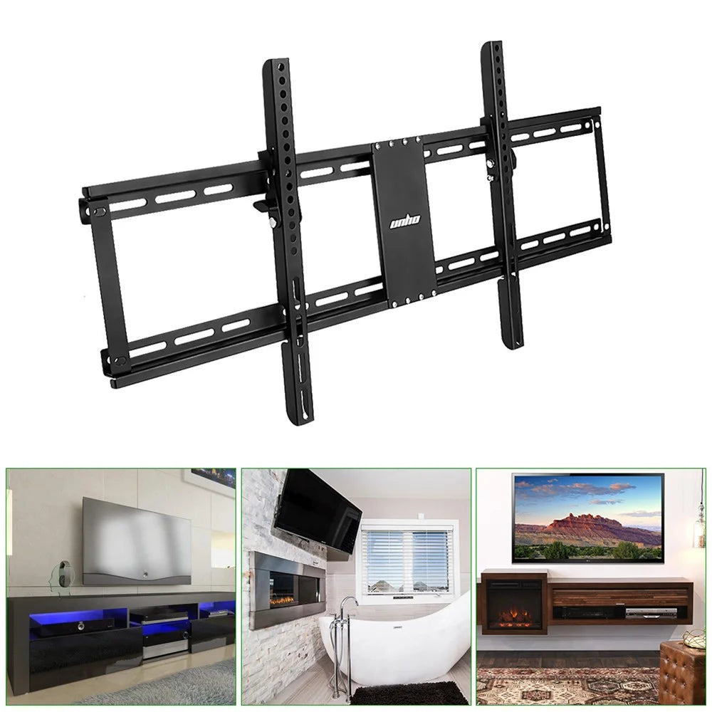 UNHO Cold Rolled Steel 32-85 Inch TV Wall Mount Bracket for LED LCD OLED TVs - 1