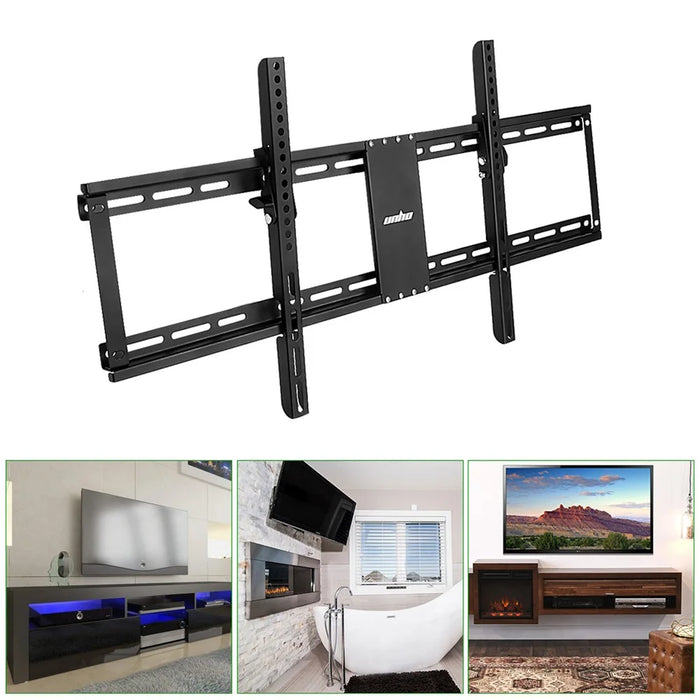 UNHO Cold Rolled Steel 32-85 Inch TV Wall Mount Bracket for LED LCD OLED TVs - 1