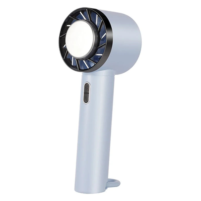 WX625 Portable Mini Summer Fan Outdoor Handheld Cooling Fan with Cold Compress Function - Blue - 1
