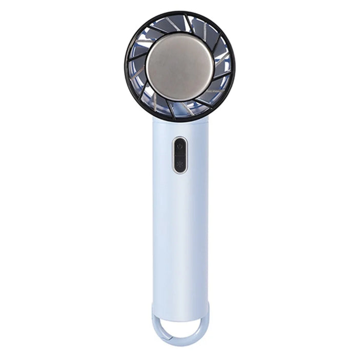 WX625 Portable Mini Summer Fan Outdoor Handheld Cooling Fan with Cold Compress Function - Blue - 2