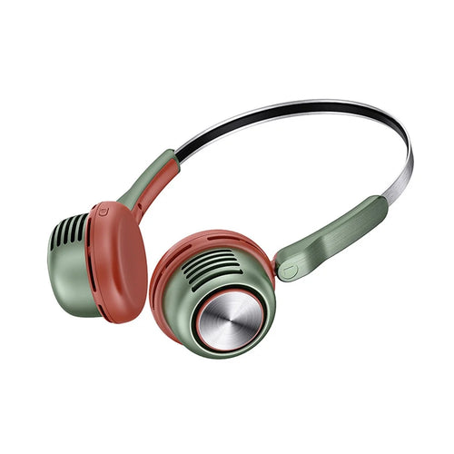 MF088 Rechargeable Hanging Neck Cooling Fan Portable 5 Wind Speeds Summer Fan - Green - 1