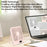 101 1-100 Gears Stepless Speed Silent Desk Fan with Triangular Support (CE / FCC Certified) - Beige - 3