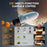 3 in 1 Capsule Espresso Machine Portable Coffee Maker Rocket Shaped Wireless Heated - Silver - 3