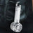W21 Portable Handheld Fan 3 Speeds Transparent High Speed Turbo Fan with Cold Compress Function - Transparent White - 7