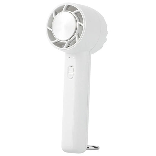 L05 3 Speeds Mini Handheld Fan Portable USB Rechargeable Cold Compress Desktop Fan for Outdoor - White - 1