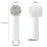 L05 3 Speeds Mini Handheld Fan Portable USB Rechargeable Cold Compress Desktop Fan for Outdoor - White - 7