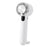 U-32 Handheld Cooling Fan Digital Display Portable Mini Desktop Fan for Home / Outdoor - White - 1