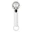 U-32 Handheld Cooling Fan Digital Display Portable Mini Desktop Fan for Home / Outdoor - White - 2