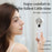 U-32 Handheld Cooling Fan Digital Display Portable Mini Desktop Fan for Home / Outdoor - White - 3