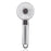WT-T29 Transparent Mini Fan USB Rechargeable Portable Handheld Fan for Outdoor Hiking - White - 2