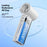 RD08 USB Handheld Mini Fan Portable High Speed Pocket Fan with 5 Speeds Adjustable - White - 5