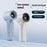 RD18 Handheld Fan Portable Folding Cooling Fan with 5-Speed Adjustable for Outdoor Use - White - 7