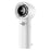 G11 Handheld Fan Digital Display USB Rechargeable High Speed Turbo Bladeless Foldable Desktop Fan - White - 1