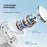 G10 Handheld Fan USB Rechargeable Turbo Bladeless Desktop Folding Fan with Cold Compress Function - White - 3
