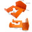 2Pcs Weed Trimmer Hanger Wall Mount Steel Storage Rack Tool Organizer for Garden Shed Workshop Garage - 6
