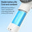 YESIDO YF18 Semiconductor Cooling Handheld Fan 100 Speeds LCD Display Rechargeable Fan - 7