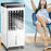 Portable Air Cooler Home Remote Control Evaporative Cooling Tower Fan Humidifier - EU Plug - 3