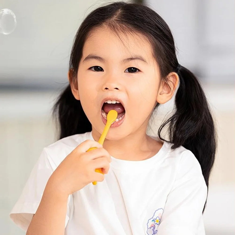 238 Cartoon Tiger Soft Bristles Electric Toothbrush for Kids IPX7 Waterproof 3 Modes Oral Cleaning Tool (No FDA) - 6