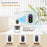 Portable Espresso Machine Wireless Electric Capsule Coffee Maker for Outdoor / Car / Home - White - 4