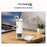 Portable Espresso Machine Wireless Electric Capsule Coffee Maker for Outdoor / Car / Home - White - 6