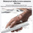 YESIDO MG24 IPX7 Waterproof Sonic Electric Toothbrush 38400 VPM Long Battery Ergonomic Handle - White - 2