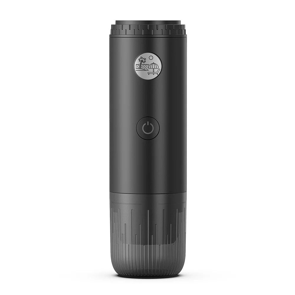 ICAFILAS Portable Capsule Coffee Machine 19 Bar High Pressure Extraction Small Electric Espresso Maker with 3 Tray - Black - 1