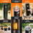ICAFILAS Portable Capsule Coffee Machine 19 Bar High Pressure Extraction Small Electric Espresso Maker with 3 Tray - Black - 3