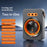 3 Holes Mist Fan USB Mini Desktop Fan Humidifier 100-Speed Adjustable Cooling Fan for Office Home - Gray - 2
