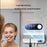 YESIDO MG32 UV Toothbrush Sterilizer Dryer Holder 4 Slots Wall Mount Digital Display Storage Sterilization Box for Bathroom - 5